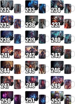 ZESTAW DLA GRACZY KUBEK + PODKŁADKA POD MYSZ ROBLOX WYBÓR GRAFIK