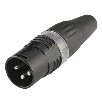 HICON HI-X3CM-BLK złącze / wtyk kablowy XLR czarny