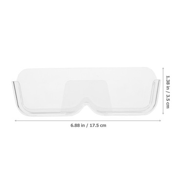 ШКАФ САМОКЛЕЯЩИЙСЯ НАСТЕННЫЙ ДЕРЖАТЕЛЬ ДЛЯ ОЧКОВ БЕЗ СВЕРЛЕНИЯ WEAR-R ОЧКИ КОРОБКА