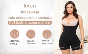 Bodysuit Shapewear Women Full Body Shaper Fajas Re