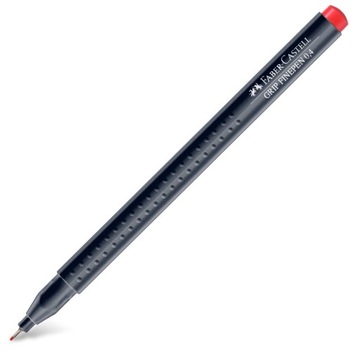 FABER-CASTELL Cienkopis Grip 0.4 mm CZERWONY
