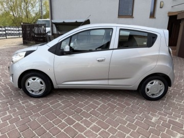 Chevrolet Spark II Hatchback facelifting 1.0L DOHC 68KM 2013 Chevrolet Spark TYLKO 76tyśkm 1WŁ 1.0b ORYGINAŁ LAKIER 2013r Opcja LT KLIMA, zdjęcie 5