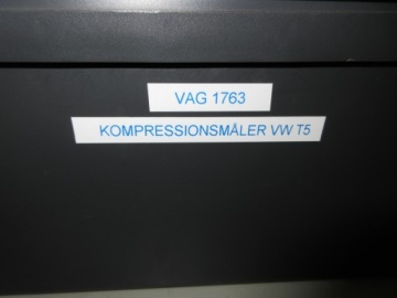 VW VAG1763 OEM ТЕСТЕР ДАВЛЕНИЯ СЖАТИЯ В ЦИЛИНДРАХ