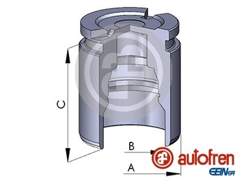 D02593 AUT PÍSTEK DO TŘMENU LUCAS 41MM