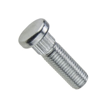 SZPILKA RADEŁKOWANA WBIJANA M12X1,5 / FI12,4MM / DŁUGOŚĆ GWINTU 28MM