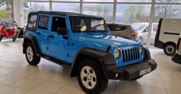 Jeep Wrangler III Unlimited Facelifting 3.6 V6 Pentastar 284KM 2018 Jeep Wrangler 3.6 V6 Pentastar 284KM Sahara Polski Salon LPG Dlugi 3.6, zdjęcie 3