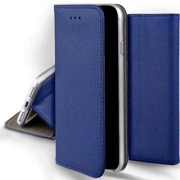 ETUI MAGNETYCZNE DO XIAOMI REDMI NOTE 10 GRANATOWE