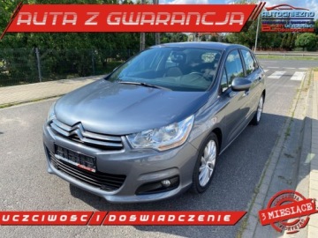 Citroen C4 II Hatchback 5d 1.6 16v VTi 120KM 2011 Citroen C4 KLIMATYZACJA BEZWYPADKOWY TEMPOMAT RADIOODTWARZACZ GWARANCJA
