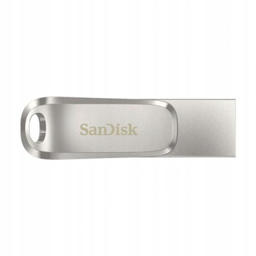 Pendrive SANDISK 128GB Ultra Dual LUXE USB-C METAL
