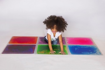 Сенсорный пол/жидкая панель (фиолетовый) EMPIS