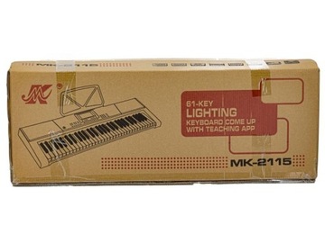 KEYBOARD Pianino MK-2115 Podświetlane Klawisze