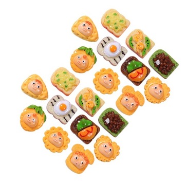 МАГНИТ НА ХОЛОДИЛЬНИК ИЗ СМОЛЫ ПЕЧЕНЬЕ СЛАДКИЙ ХОЛОДИЛЬНИК