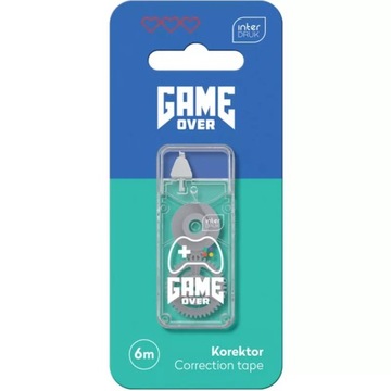 KOREKTOR W TAŚMIE GAME OVER INTERDRUK