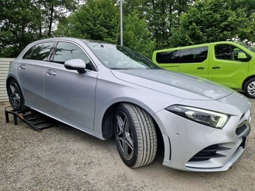 Mercedes Klasa A W177/V177 Hatchback 1.5 180d 116KM 2018 Mercedes A 180 Pakiet AMG-Automat-Full LED-Panoram, zdjęcie 2