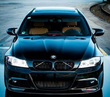 Nakładki Obudowy lusterek E81 E87 E90 E92 E93 CZARNY POŁYSK M3 SHADOWLINE