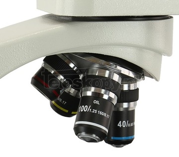 Mikroskop Genetic PRO Bino 40-1000x kamera 3 MPix