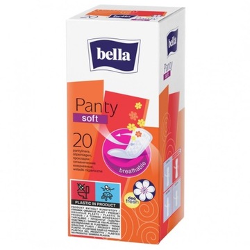 Bella Panty Soft Deo Fresh Wkładki higieniczne 20 szt.