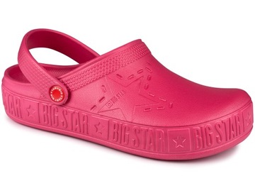 BIG STAR II275007 DAMSKIE KLAPKI KROKSY CHODAKI 39