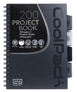 Kołozeszyt kołobrulion B5 200 stron coolpack