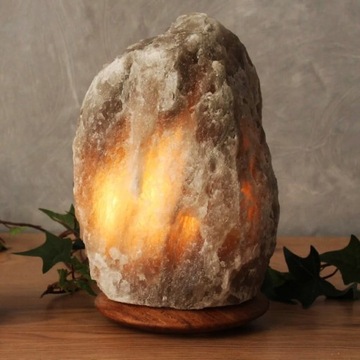 Соляная лампа HIMALAYAN SALT Ионизатор Серая 3-5 кг