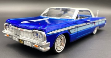 Chevrolet Impala 1964 синий 1:24 Motormax 79021