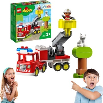 LEGO DUPLO 1647856 LEGO DUPLO WÓZ STRAŻACKI