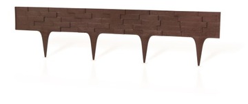 Palisada ogrodowa StonePalisade brązowa 9,5x78cm