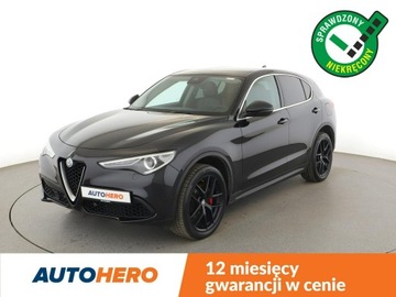 Alfa Romeo Stelvio SUV 2.0 Turbo 280KM 2017 Alfa Romeo Stelvio 4x4, 280KM, skóra, navi, klima