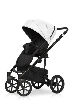 Детская коляска OZON Riko Basic 2в1, СПИНКА-ПЕРЕДНЕЕ СИДЕНИЕ + СУМКА ИЗ ФОЛЬГИ