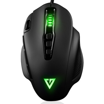 MYSZKA USB PODŚWIETLANA RGB PRZEWODOWA MODECOM VOLCANO MC-GMX5 BEAST CZARNA