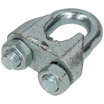 Зажим 12 мм для носовых стальных канатов ОЦИНКОВАННЫЙ
