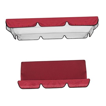 Комплект чехлов для 3-местных качелей, красный