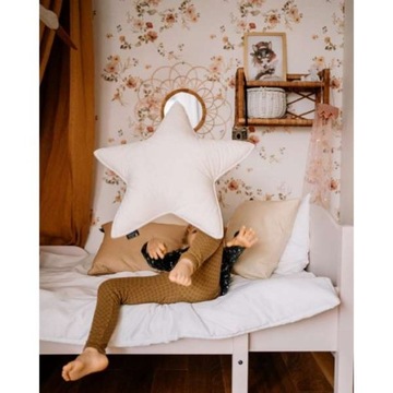 Yellow Tipi Poduszka Lucky Star niebieski