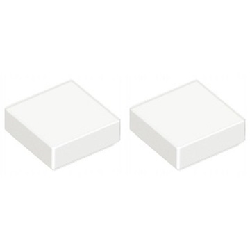 LEGO 3070b Tile 1x1 Biały 307001 2szt NOWE