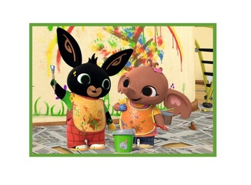 ПАЗЛ 4 В 1 BING HAPPY BING'S DAY 4 головоломки