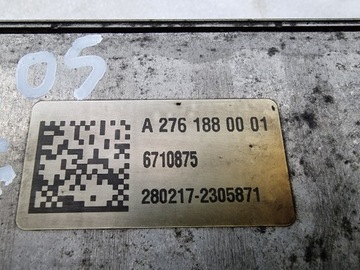 CHLADIČ OLEJE OLEJ MERCEDES W205 C43 3.0 V6