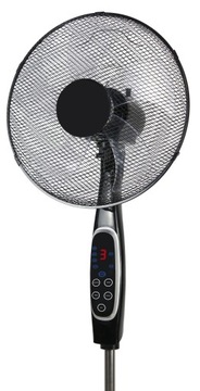 НАСТОЛЬНЫЙ ВЕНТИЛЯТОР НАПОЛЬНЫЙ ВЕНТИЛЯТОР ТИХИЙ МОЩНЫЙ 3 РЕЖИМА ЧЕРНЫЙ ДЛЯ ДОМА 60 Вт