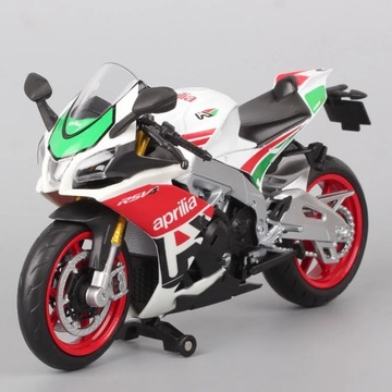 1/12 Scale Aprilia RSV4 RR1000 Factory Diecast Model Racing Bike