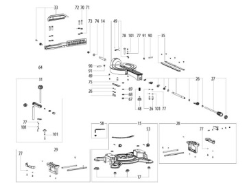 Блокировка шпинделя Metabo KGS 254 M 02540000