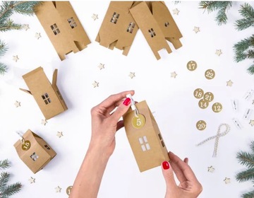 ПЕРСОНАЛИЗИРОВАННЫЙ АДВЕНТ-КАЛЕНДАРЬ ЛЮБОЕ ИМЯ + ПОДАРКИ ДОМА