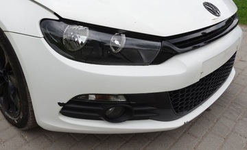 NÁRAZNÍK PŘEDNÍ POD ČIDLA PDC VW SCIROCCO 2008- BÍLÝ LB9A