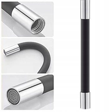 Удлинитель смесителя с брызгозащищенным изливом