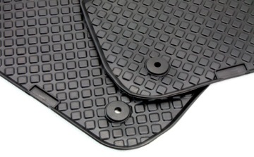 Комплект резиновых ковриков Audi A6 C5 4B0061511B Новый оригинал