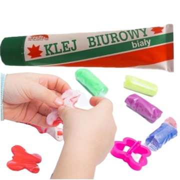 Клей-тюбик 50мл офисный белый UNITY