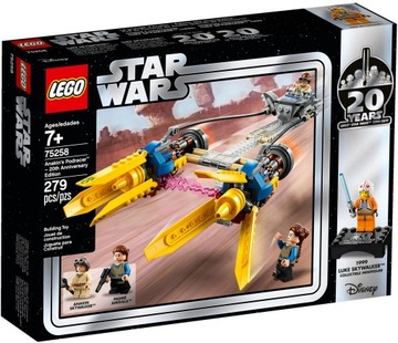 LEGO 75258 STAR WARS ŚCIGACZ ANAKINA - EDYCJA ROCZNICOWA