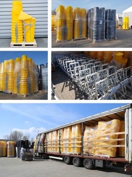 PREMIUM ZSYP budowlany do gruzu ZSYPY 600cm + Konstrukcja ULTRA wytrzymałę