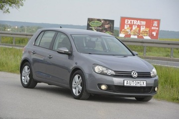 Volkswagen Golf VI Hatchback 5d 1.6 TDI-CR DPF BlueMotion 105KM 2010 Volkswagen Golf 1.6TDI nawigacja gwarancja przebie, zdjęcie 8