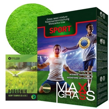 TRAWA NASIONA Sportowa Boiskowa Wytrzymała 2kg na 80m2 SPORT