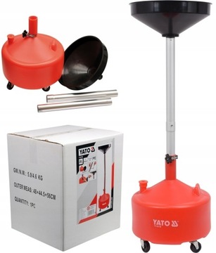 ДОЗАТОР МАСЛА 20 Л YT-0718 YATO МОБИЛЬНАЯ ВАННА