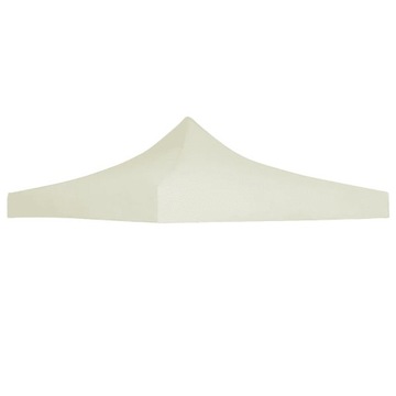 Dach namiotu imprezowego, 3 x 3 m, kremowy